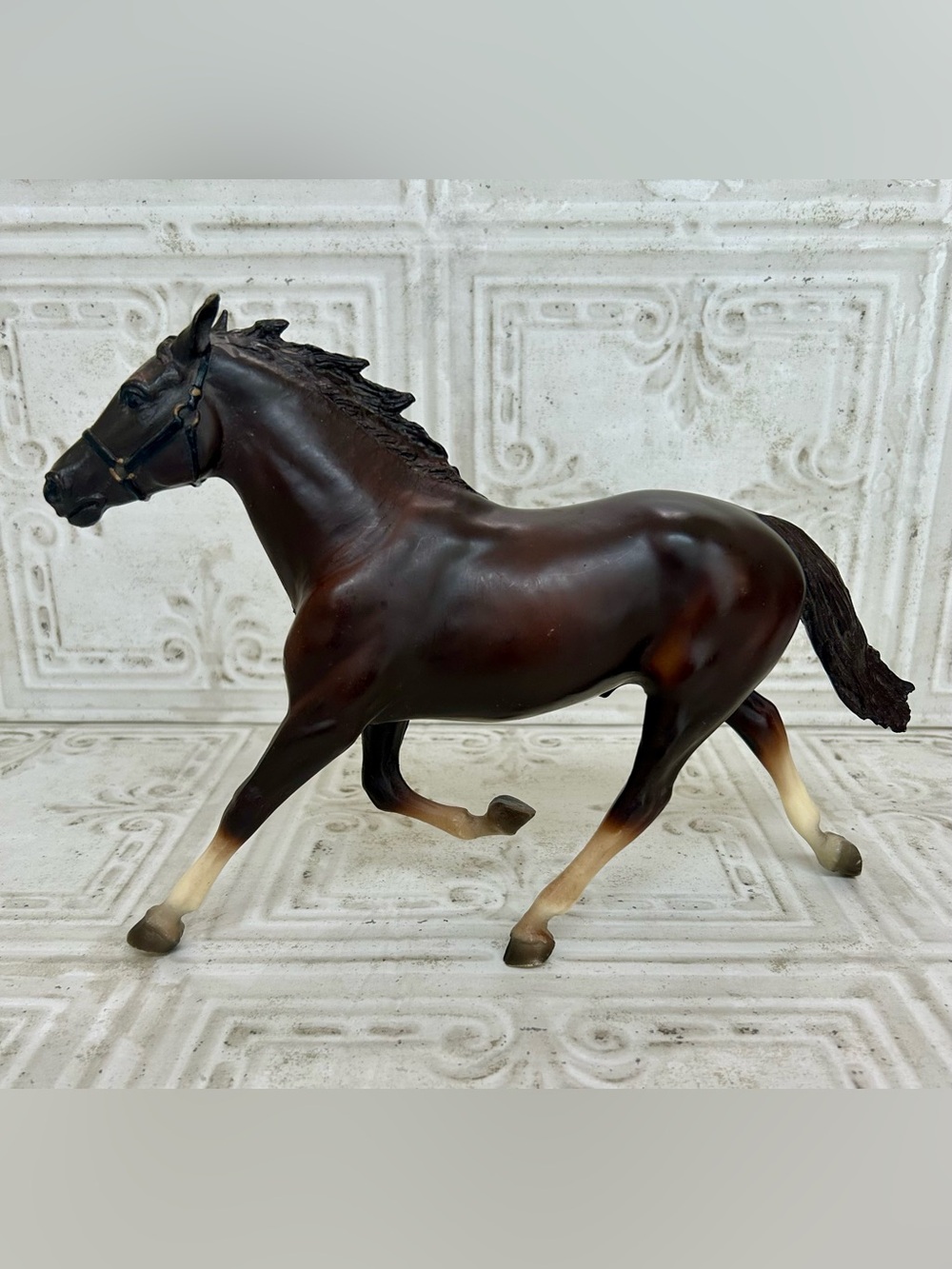 Vintage Breyer Traditional Series Pacer Liver Chestnut #46 Full Size